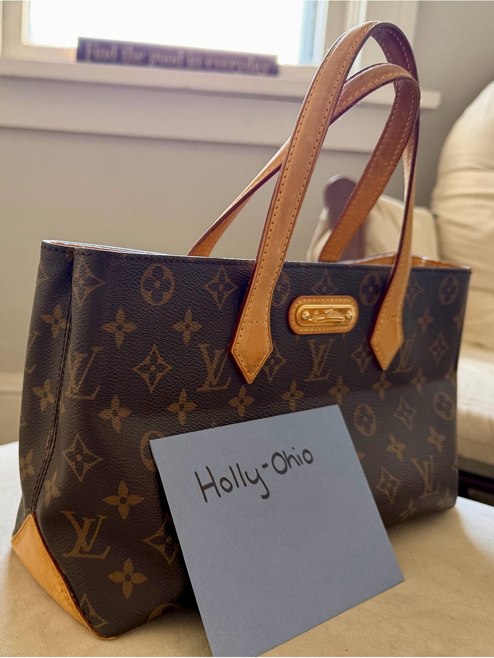 🤎 Louis Vuitton Monogram Wilshire PM Tote 🤎 - Picture 3 of 15